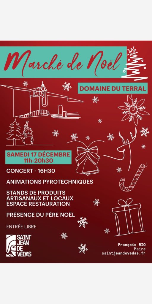 Marché de Noël de saint jean de Védas